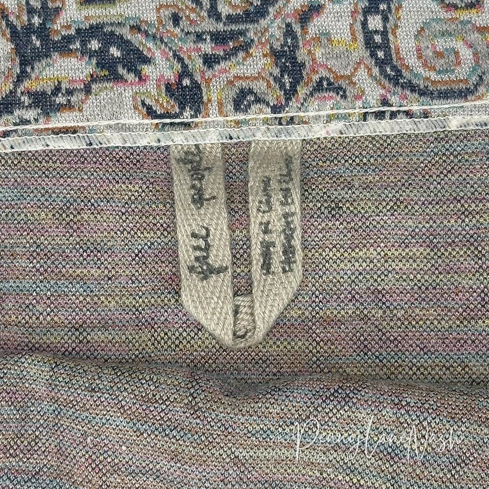 Free People Seasons In Paisley Mini Skirt Size Large - Picture 5 of 10